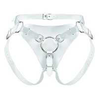 Труси для страпона Feral Feelings Strap-on Harness White, white — Переглянути зображення 1