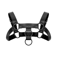 Портупея на плечі Bedroom Fantasies: Bruno Bondage Harness, чорна — Переглянути зображення 2