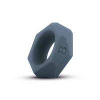 Ерекційне кільце Boners Diamond Cock Ring – Grey, внутрішній діаметр 3,2 см — Переглянути зображення 1