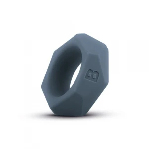 Ерекційне кільце Boners Diamond Cock Ring – Grey, внутрішній діаметр 3,2 см