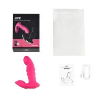 Смарт вібратор-пульсатор Fun Town Jive Pink, імітація фрикцій — Просмотреть изображение 5