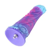 Фалоімітатор для секс-машин Hismith 7.48″ Silicone Dildo HSA139 Monster Series, система KlicLok — Просмотреть изображение 1