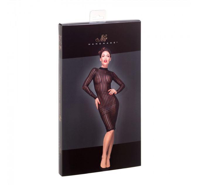 Сукня з мокрим ефектом Noir Handmade F182 Classic dress made of elastic tulle, XXL