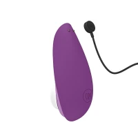 Вакуумний кліторальний стимулятор Womanizer Liberty 2 Purple, 8 режимів, магнітна кришечка — Переглянути зображення 8