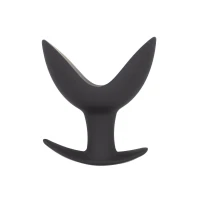 Анальний розширювач Wooomy Coco M, чорний, силіконовий, роздвоєний — Просмотреть изображение 1