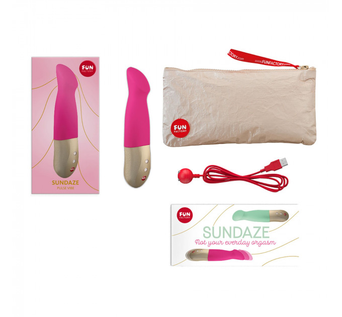 Вібратор-пульсатор Fun Factory SUNDAZE fuchsia pink