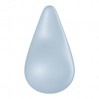 Вибратор для наружной стимуляции Satisfyer Dew Drop Blue, 2 мотора, 12 режимов, мягкий корпус