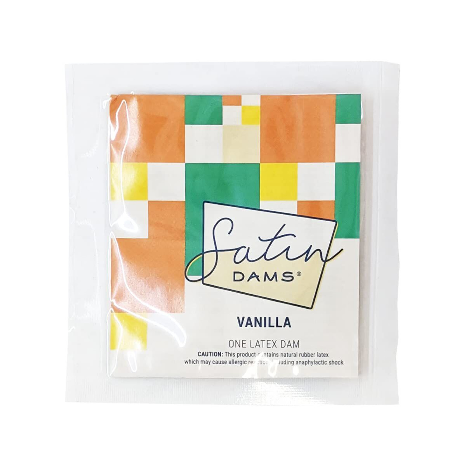 Латексная салфетка Satin Dams Vanilla 1 шт