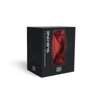 Мастурбатор з вібрацією Manwan SUB.ONE Velvet Red — Просмотреть изображение 12
