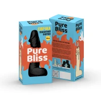Свеча в виде члена Pure Bliss BIG Black 18 см — Просмотреть изображение 7