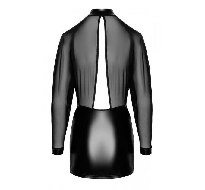 Сукня Noir Handmade F348 Powerwetlook and tulle dress - M