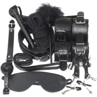 Набір для BDSM JSY KB80608 Black — Просмотреть изображение 1