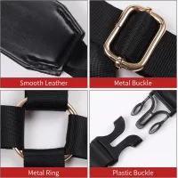 БДСМ-набір LOCKINK YEAHWOW Black Doggy Style Saddle set — Переглянути зображення 2