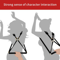 БДСМ-набор LOCKINK YEAHWOW Black Doggy Style Saddle set БДСМ-набор LOCKINK YEAHWOW Black Doggy Style Saddle set