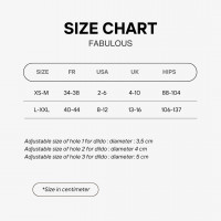 Трусики для страпона Strap-On-Me Leatherette Harness Fabulous - One Size - Red Glossy — Переглянути зображення 7