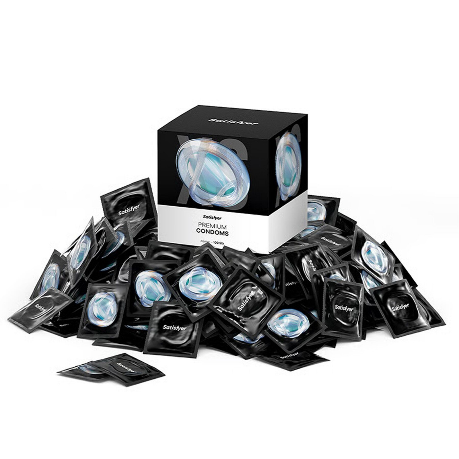 Набор презервативов Satisfyer Premium Condoms S (49 мм) 100 шт