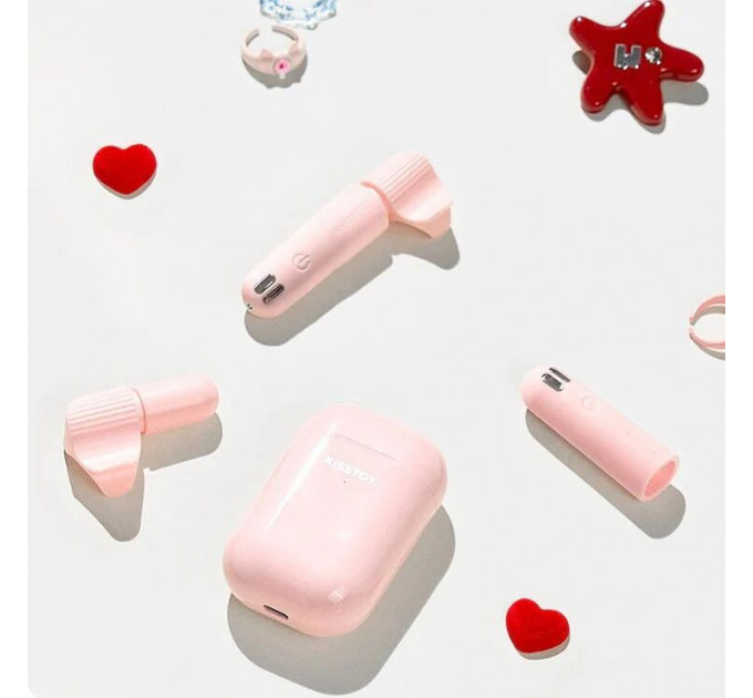 Комплект вібраторів на палець з електростимуляцією KISSTOY Viva Pods, зарядний бокс