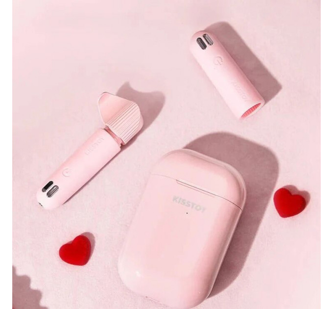 Комплект вібраторів на палець з електростимуляцією KISSTOY Viva Pods, зарядний бокс