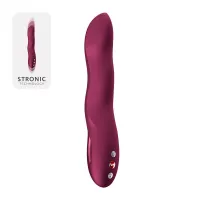 Пульсатор для точки G Fun Factory Stronic Wave Wine Red, 10 режимів, дуже тихий
