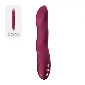 Пульсатор для точки G Fun Factory Stronic Wave Wine Red, 10 режимів, дуже тихий
