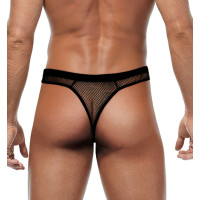 Мужские трусики из сетки Art of Sex - Demir, цвет черный, размер L-2XL