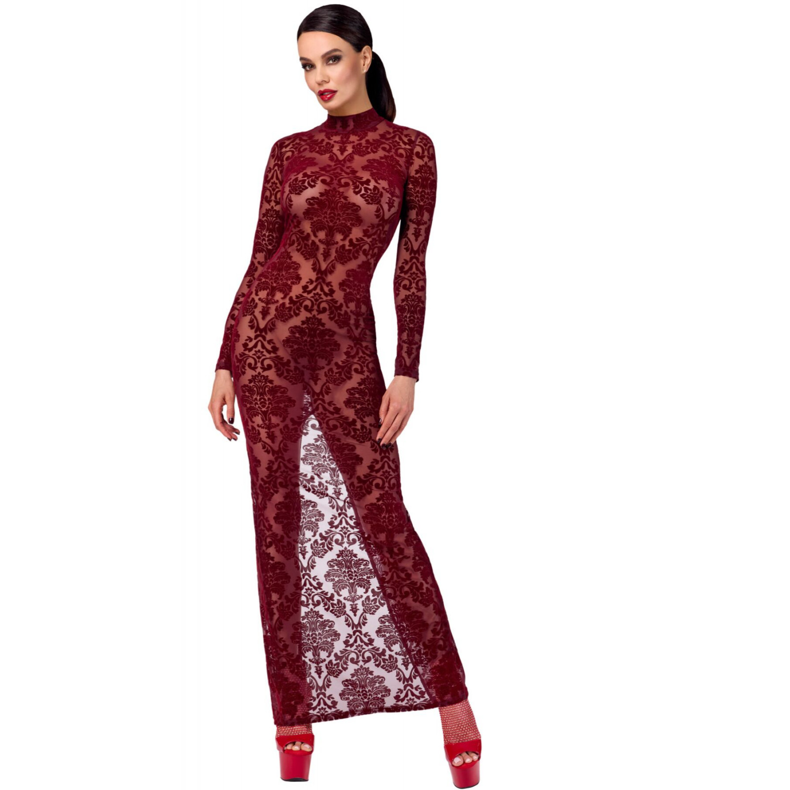Платье Noir Handmade F383 Kink Royal gown/long dress M