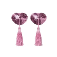 Пестис-сердечки з кісточками Art of Sex - Sparkling Hearts, рожевий