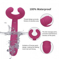 Вибратор для пар Love To Love PLEASE ME - PLUM STAR с тремя моторами, гибкий — Просмотреть изображение 11