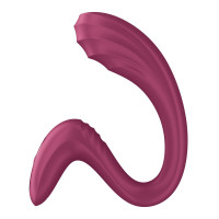 Вагинально-клиторальный вибратор Satisfyer G for Goddess 3 Wine Red (мятая упаковка!!!)