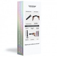 Анальная цепочка Love To Love BING BANG L - BLACK ONYX — Просмотреть изображение 7