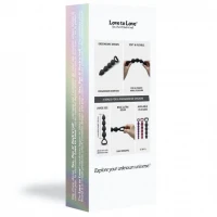 Анальний ланцюжок Love To Love BING BANG L - BLACK ONYX — Переглянути зображення 7