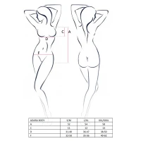 Боді монокіні Passion ADARA BODY L/XL, red — Переглянути зображення 3