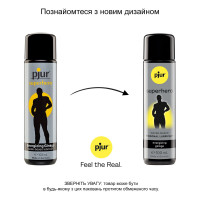 Стимулювальна змазка на водній основі pjur Superhero Energizing glide 100 мл, з екстрактом гінкго білоба