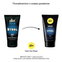 Гель-стимулятор для пеніса pjur MAN Steel Gel 50 мл, з екстрактом паприки та ментолом — Переглянути зображення 3