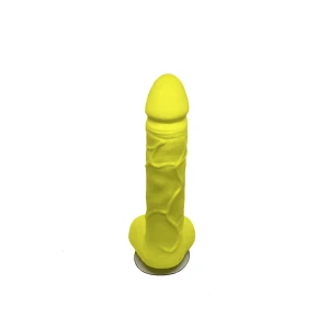 Мило у формі пеніса Чистий Кайф Yellow size L, крафтове мило-член, натуральне