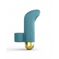 Вібратор на палець Love To Love TOUCH ME PETROLE перезаряджуваний, потужний мотор