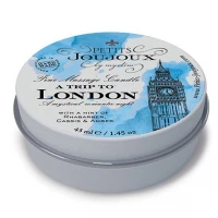Масажна свічка Petits Joujoux - London - Rhubarb, Cassis and Ambra (43 мл) з афродизіаками — Просмотреть изображение 1