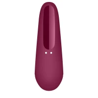 Вакуумний кліторальний стимулятор Satisfyer Curvy 1+ Rose Red з керуванням через інтернет — Переглянути зображення 4