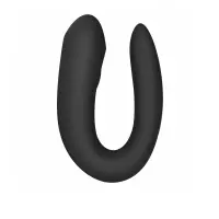 Смарт-вібратор для пар Satisfyer Double Joy Black із широким кліторальним стимулятором — Просмотреть изображение 2