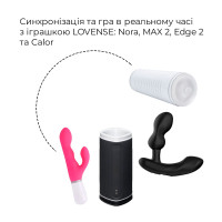 Смарт-мастурбатор Lovense MAX 2 з вібрацією і стискним каналом — Переглянути зображення 3