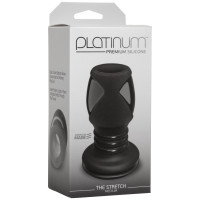Анальный туннель Doc Johnson Platinum Premium Silicone — The Stretch — Medium — Black Анальный туннель Doc Johnson Platinum Premium Silicone — The Stretch — Medium — Black