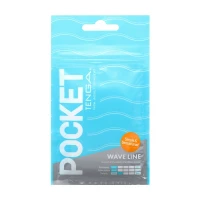 Мастурбатор TENGA Pocket Wave Line — Переглянути зображення 1