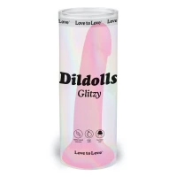 Дилдо з блискітками Love To Love DILDOLLS - GLITZY ультрам'який — Просмотреть изображение 7
