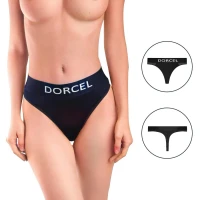 Трусики з кишенею для вібратора Dorcel PANTY LOVER XXL — Переглянути зображення 1