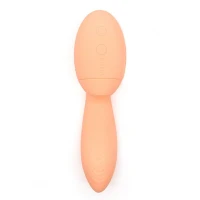 Вакуумний вібратор KISTOY Tina Mini Orange, вагінально-кліторальний — Переглянути зображення 12