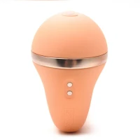 Вакуумний вібратор KISTOY Tina Mini Orange, вагінально-кліторальний — Переглянути зображення 10