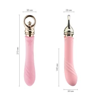 Вібратор для точки G із підігрівом Zalo Sweet Magic - Courage Fairy Pink — Переглянути зображення 2