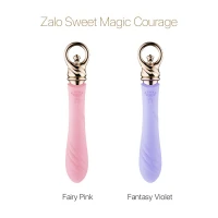 Вібратор для точки G із підігрівом Zalo Sweet Magic - Courage Fairy Pink — Переглянути зображення 8