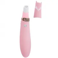 Вакуумний стимулятор з вібрацією CuteVibe Foxy Pink — Переглянути зображення 2