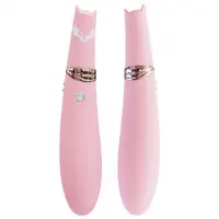 Вакуумний стимулятор з вібрацією CuteVibe Foxy Pink — Переглянути зображення 3